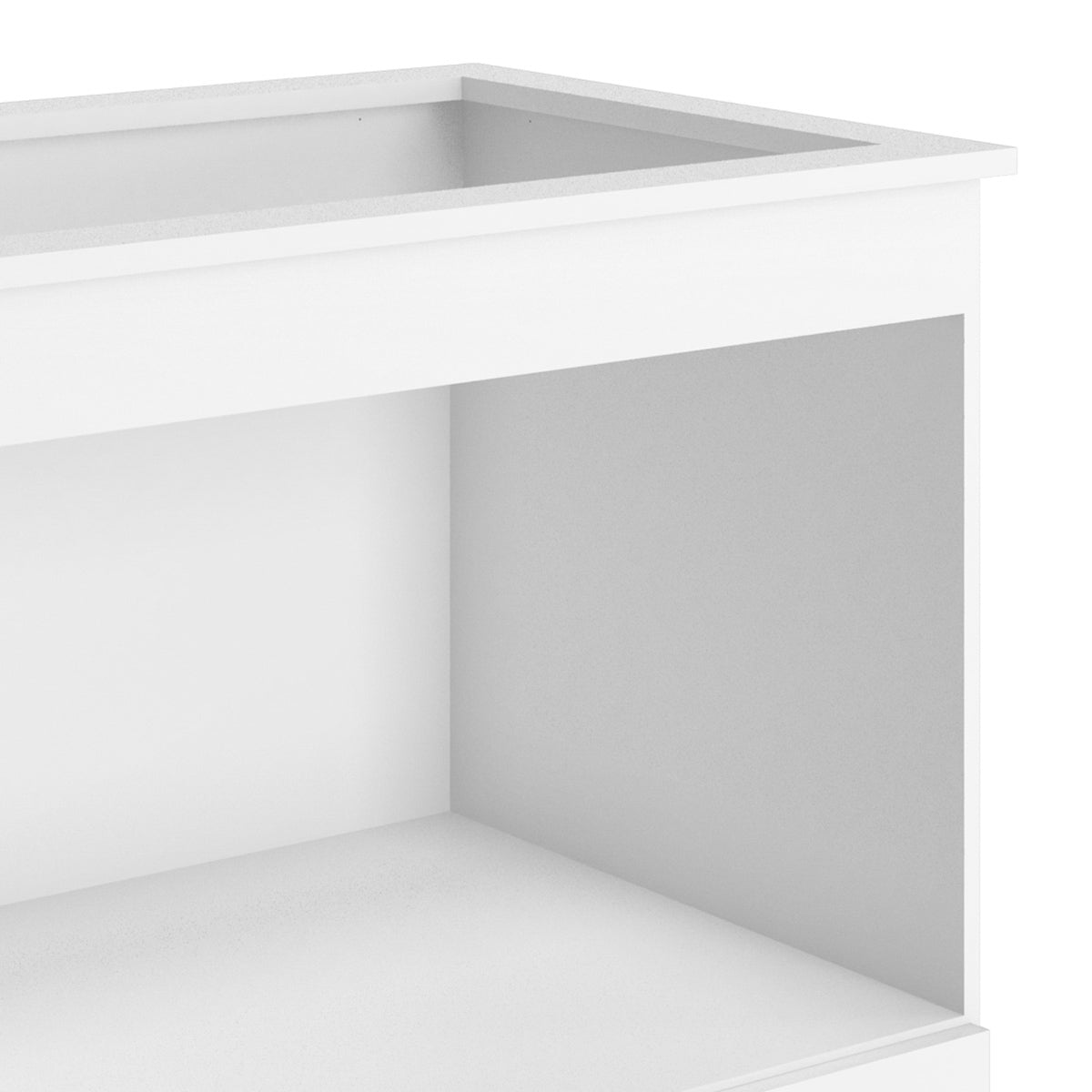 Balcão Cooktop Para Cozinha Moderno E Compacto 1 Gaveta com Nicho para Forno ou Micro-ondas - LH Móveis