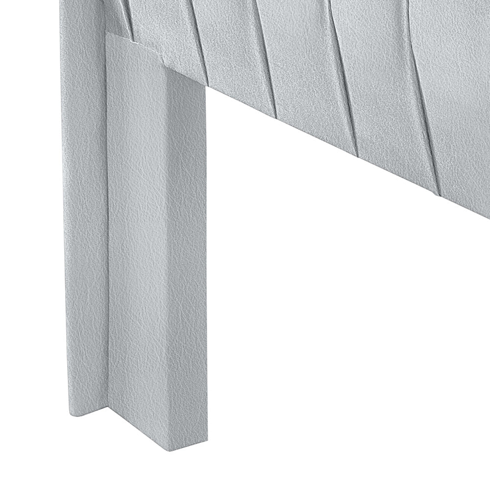 Cabeceira Capitonê com Botões para Cama Box Solteiro 0.90 cm Dubai Com Pés Várias Cores - LH Móveis