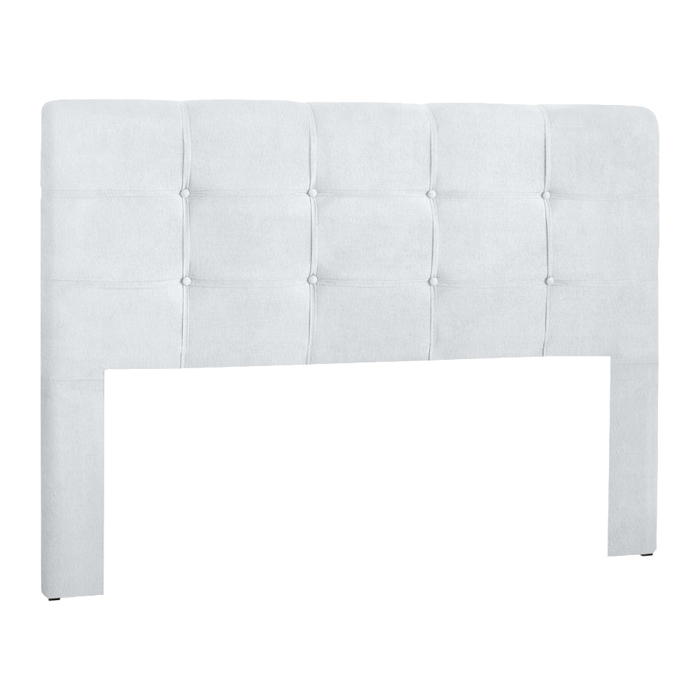 Cabeceira Hadassa Estofada para Cama Box Casal 140cm com Pés Fixação no Box - LH Móveis