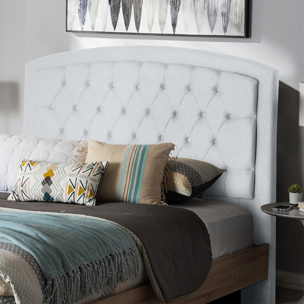 Cabeceira Capitonê com Botões para Cama Box Solteiro 90 cm Ibiza Várias Cores - LH Móveis