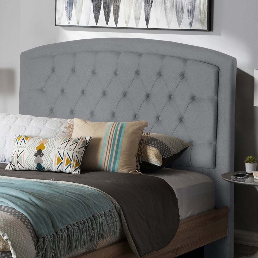 Cabeceira Capitonê com Botões para Cama Box Solteiro 90 cm Ibiza Várias Cores - LH Móveis