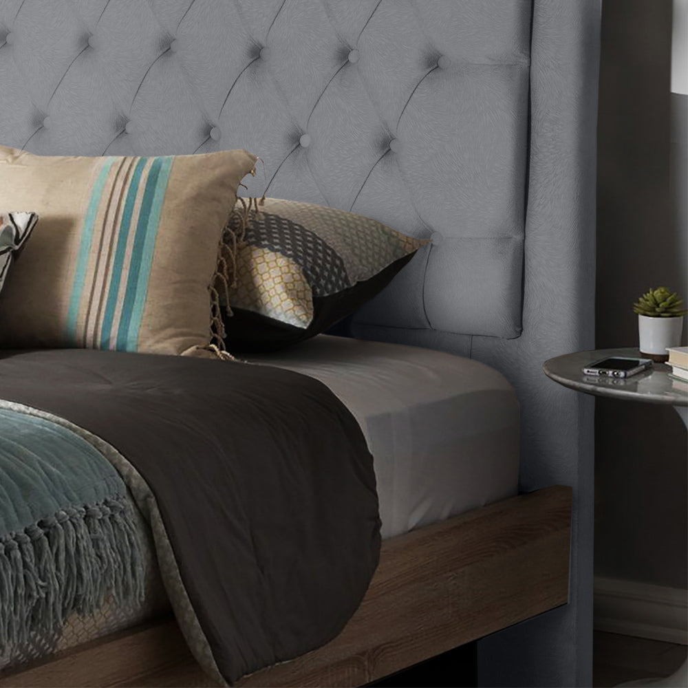 Cabeceira Capitonê com Botões para Cama Box Solteiro 90 cm Ibiza Várias Cores - LH Móveis