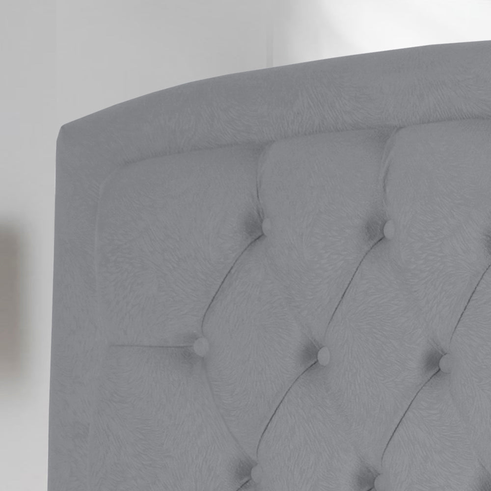 Cabeceira Capitonê com Botões para Cama Box Solteiro 90 cm Ibiza Várias Cores - LH Móveis