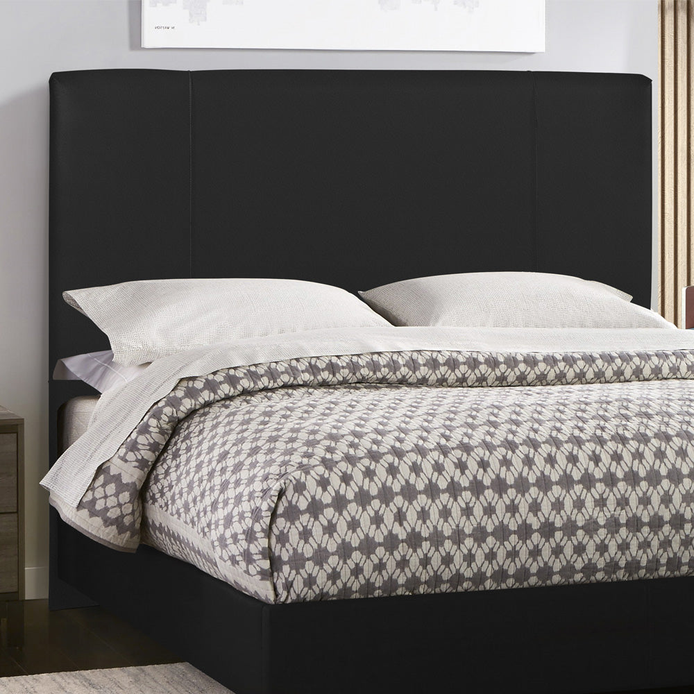 Cabeceira com Detalhe em Costura Munique para Cama Box Solteiro 90 cm com Pés Fixação no Box - LH Móveis