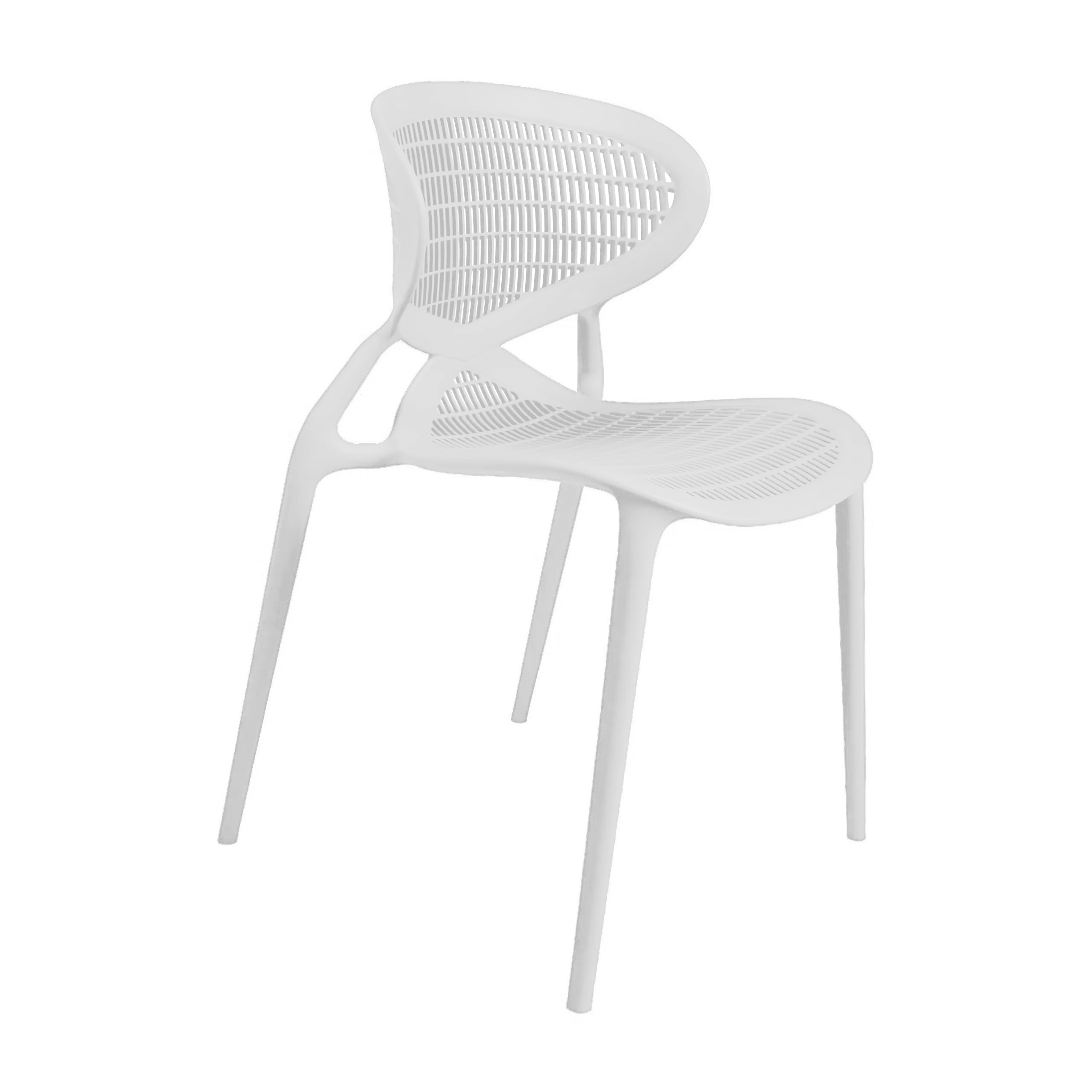 Cadeira Fixa Capri com Assento Anatômico com Proteção UV Versátil Para Todos os Ambientes- LH Móveis