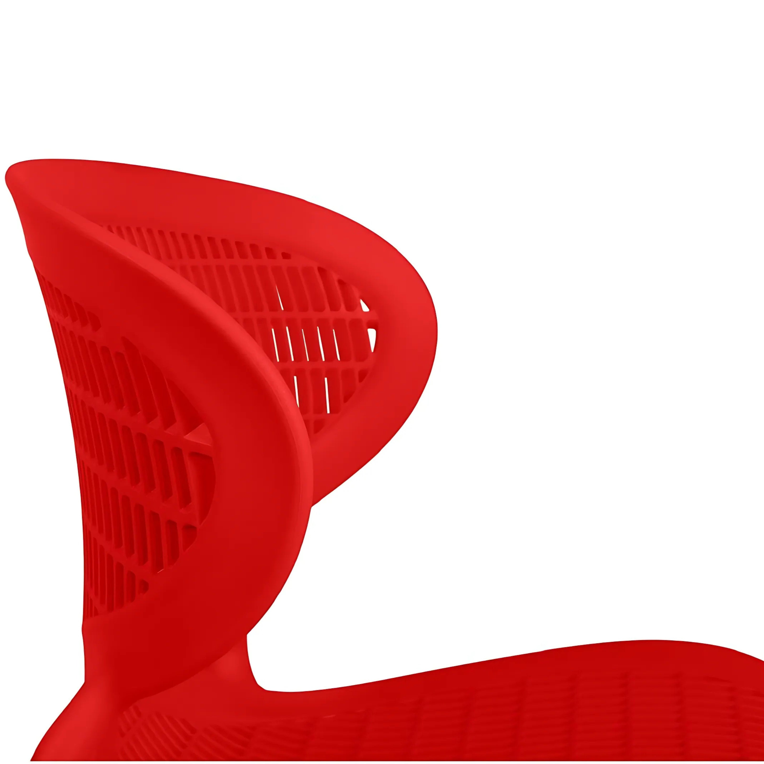 Cadeira Fixa Capri com Assento Anatômico com Proteção UV Versátil Para Todos os Ambientes- LH Móveis