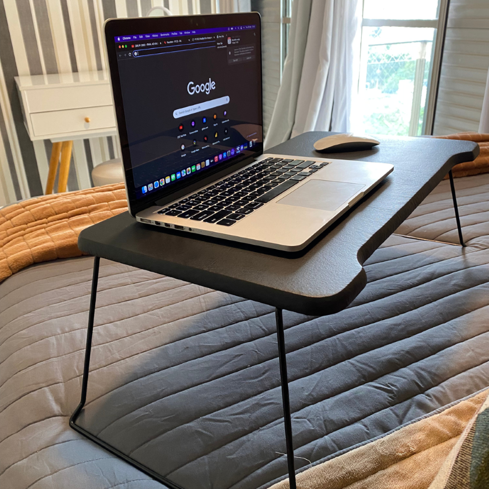 Suporte de Notebook Multiuso Portátil Ergonômico Dobrável Versátil - LH Móveis