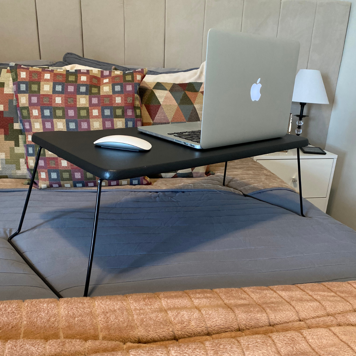 Suporte de Notebook Multiuso Portátil Ergonômico Dobrável Versátil - LH Móveis