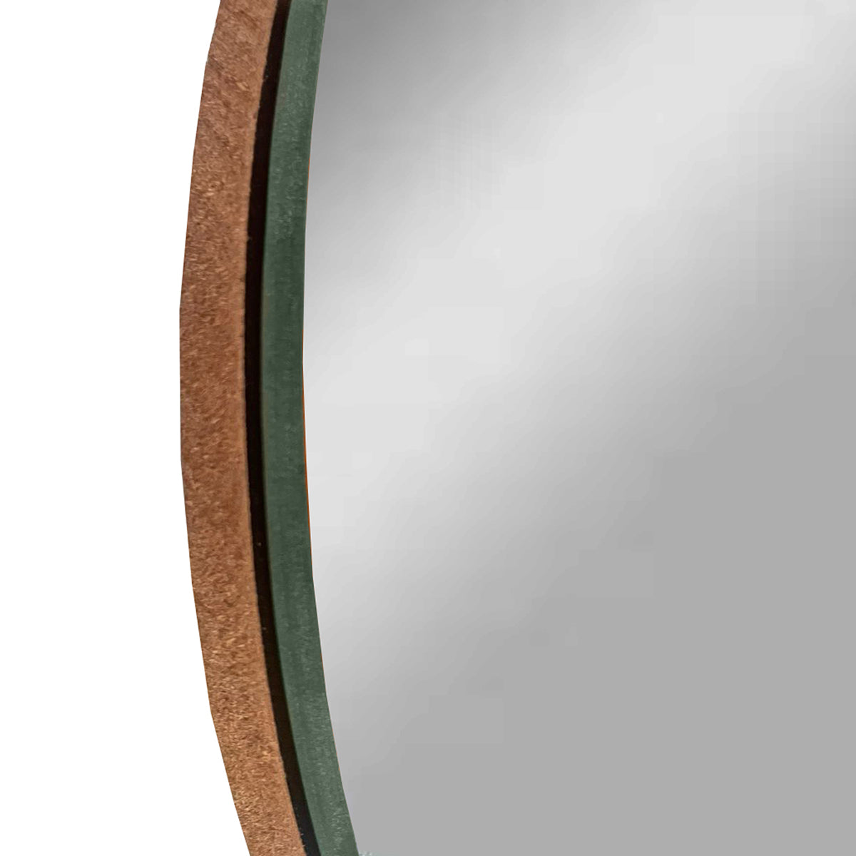 Conjunto Mesa Lateral Steel Glass Base de Aço Tampo com Espelho Estilo Industrial - LH Móveis