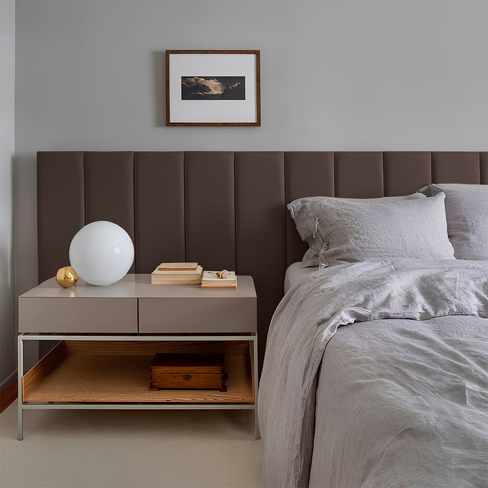 Módulo Estofado Adesivo 120x20cm Cabeceira em Placas Adesivas Unitárias - LH Móveis