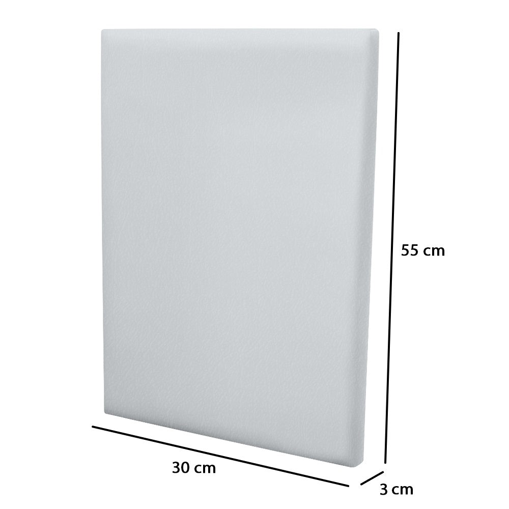 Módulo Adesivo 55x30 cm Cabeceira Estofada em Placas Linear Unitário Várias Cores - LH Móveis