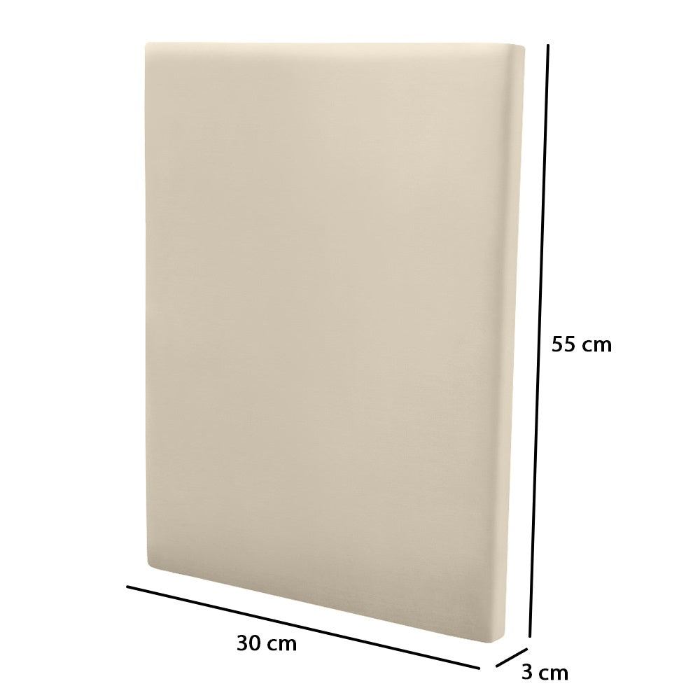 Conjunto 3 Módulos Estofado 55x30 Fácil Instalação com Dupla Face - LH Móveis