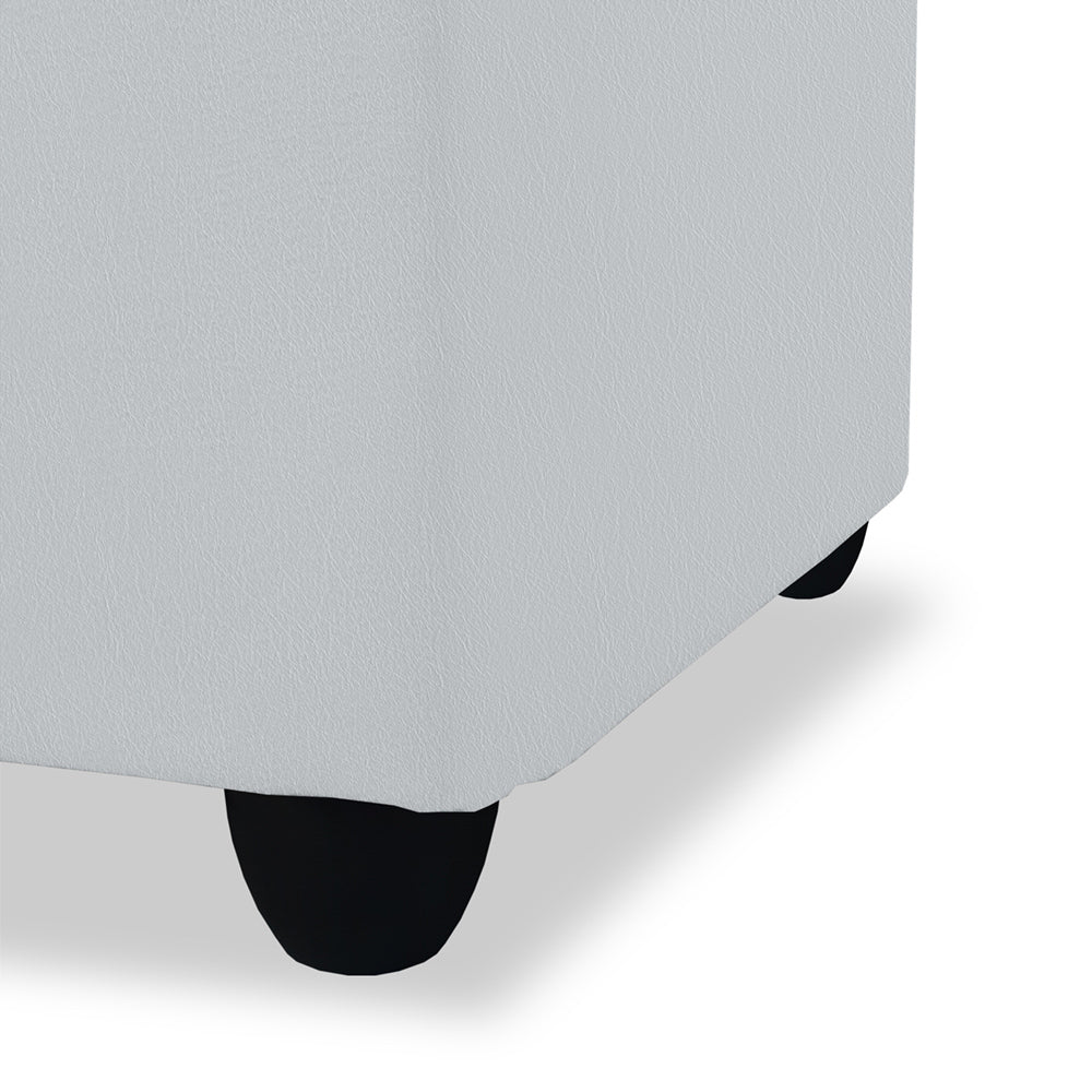 Baú Recamier Detalhe Capitonê 185cm Para Cama King Intense Estrutura em Madeira Estofado Várias Cores - LH Móveis