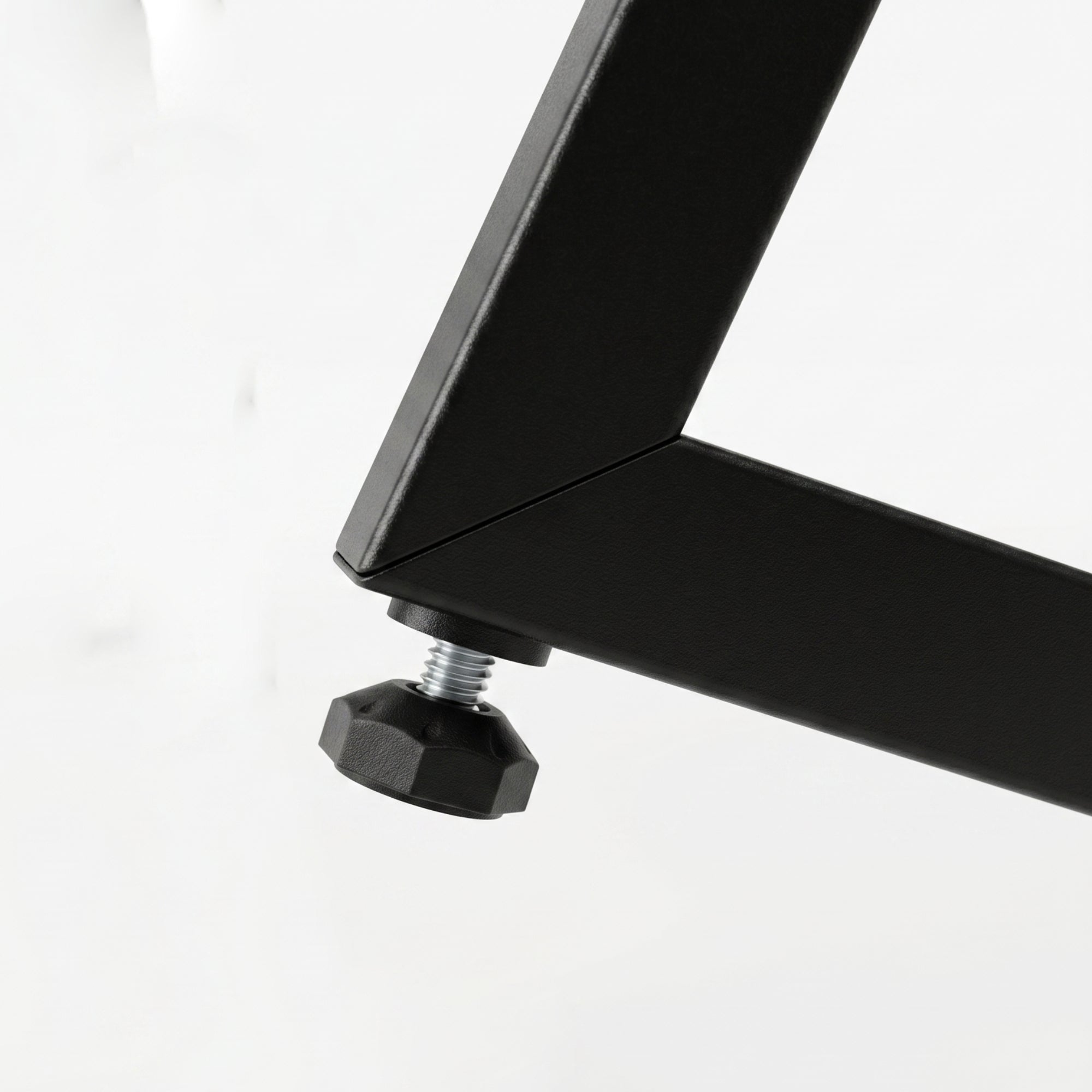 Mesa de Jantar e Reunião Requinte 90 cm Redonda Tampo MDF Estilo Industrial Pés Aço Design Moderno Resistente - LH Móveis