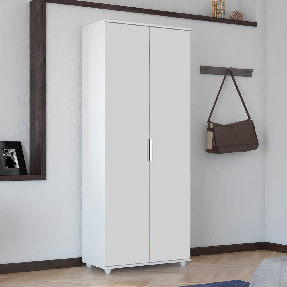 Sapateira Multiuso Organizador Lua em MDP 2 Portas 4 Prateleiras - LH Móveis