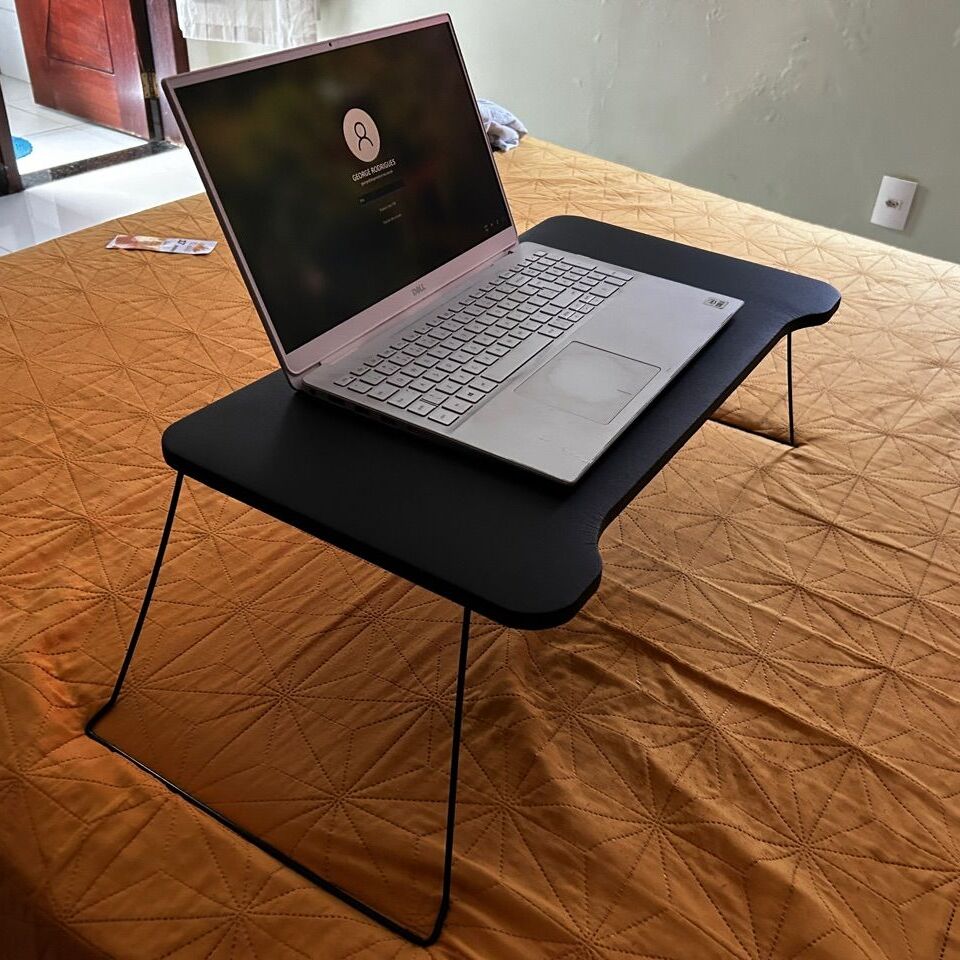 Suporte de Notebook Multiuso Portátil Ergonômico Dobrável Versátil - LH Móveis
