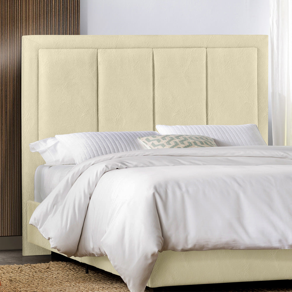 Cabeceira Estofada Luxo para Cama Box Solteiro 90 cm Veneza Várias Cores - LH Móveis