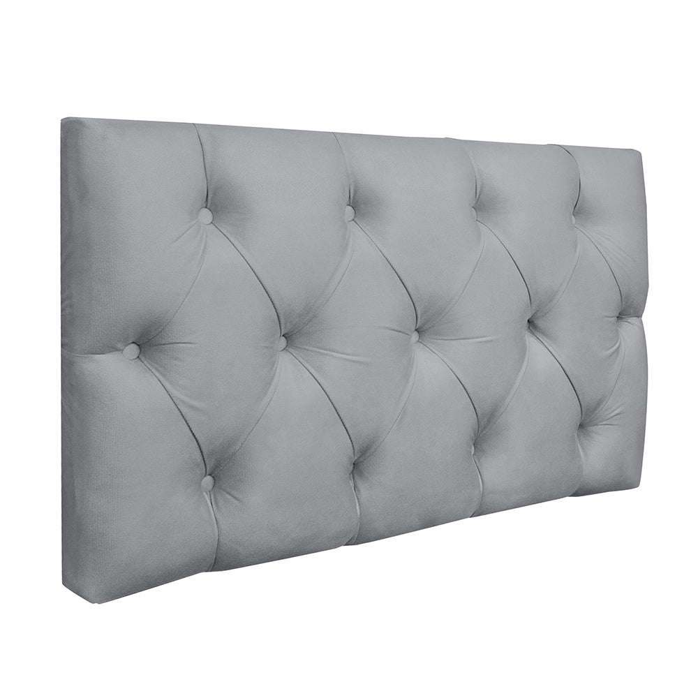 Cabeceira Painel Capitonê para Cama Box Solteiro 90 cm Intense Fixação na Parede Várias Cores - LH Móveis