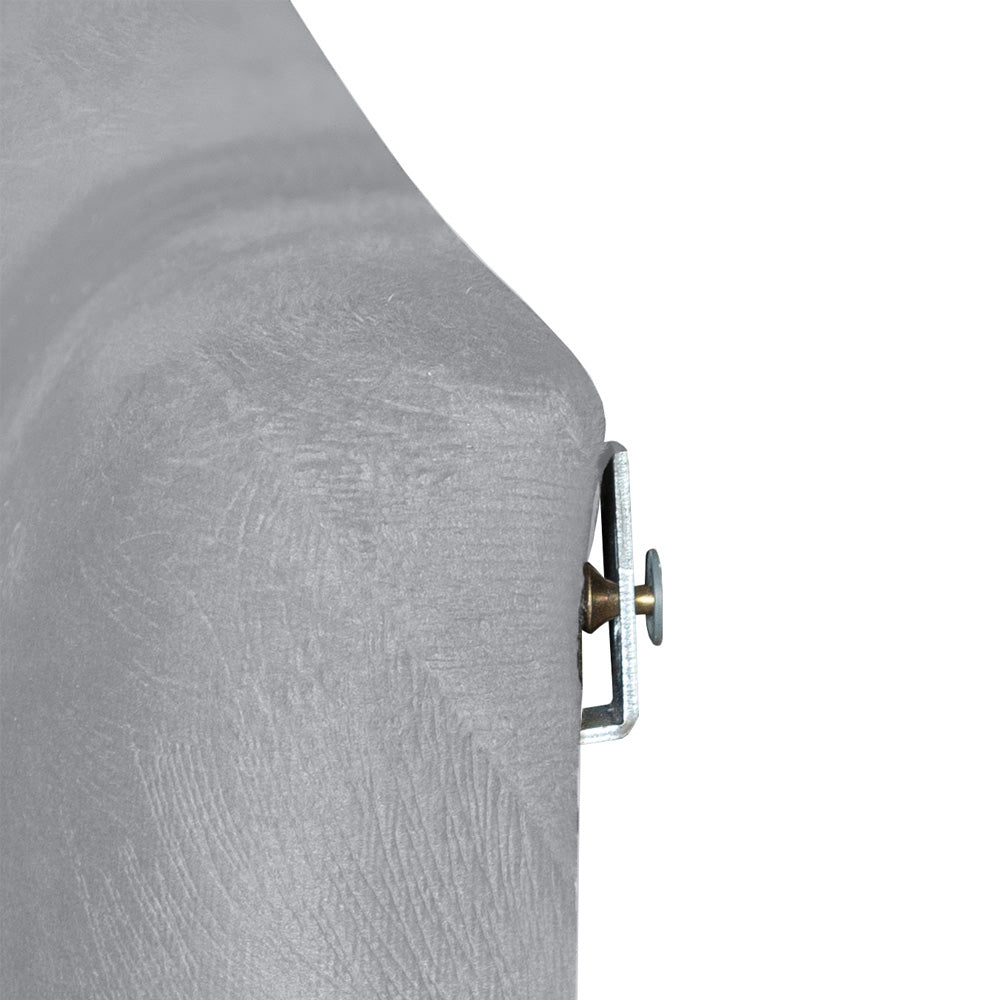 Cabeceira Painel para Cama Box King 195cm Intense Estofada Fixação na Parede com Detalhe Capitonê - LH Móveis