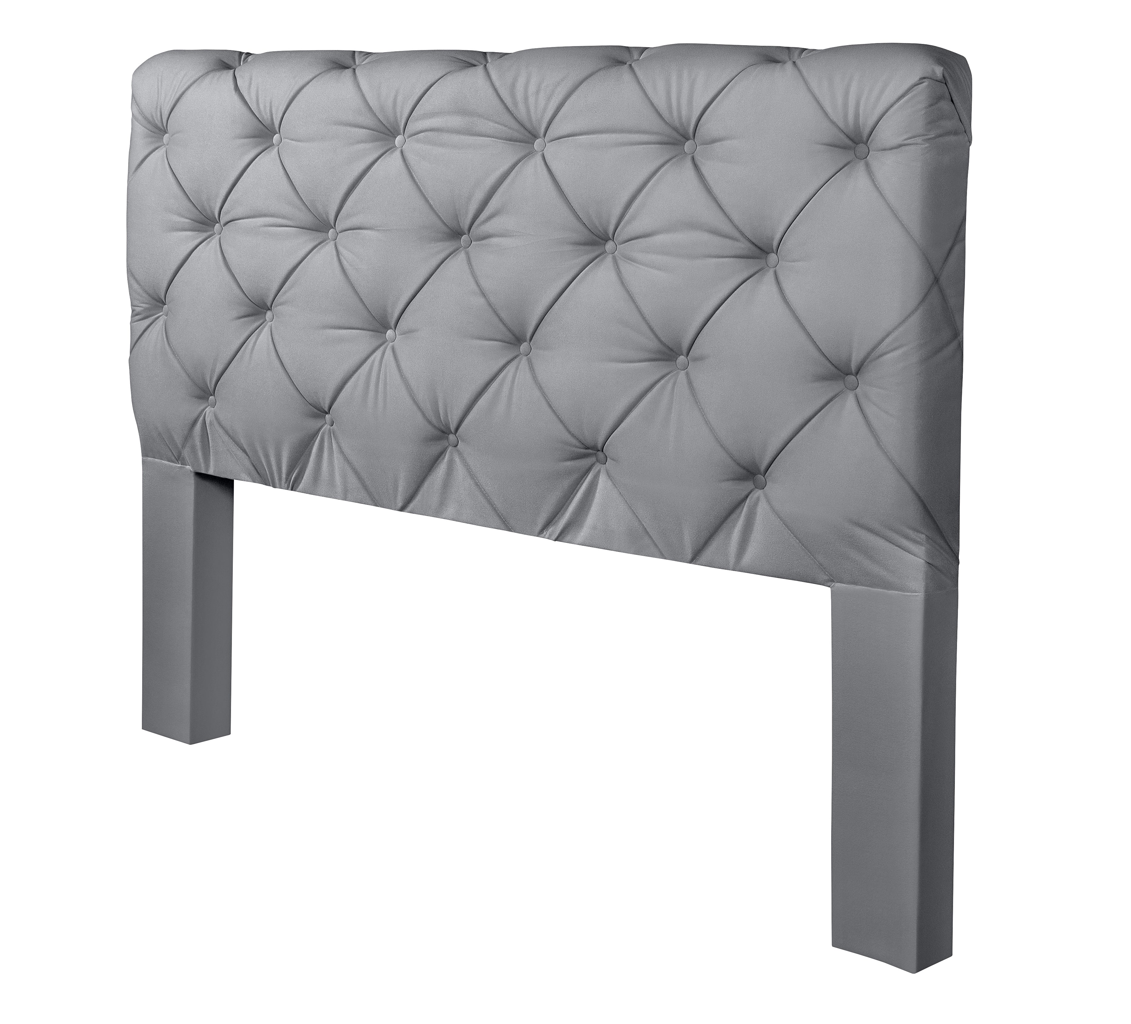 Cabeceira Montreal para Cama Box Solteiro 90cm Modelo com Pés Fixação no Box - LH Móveis