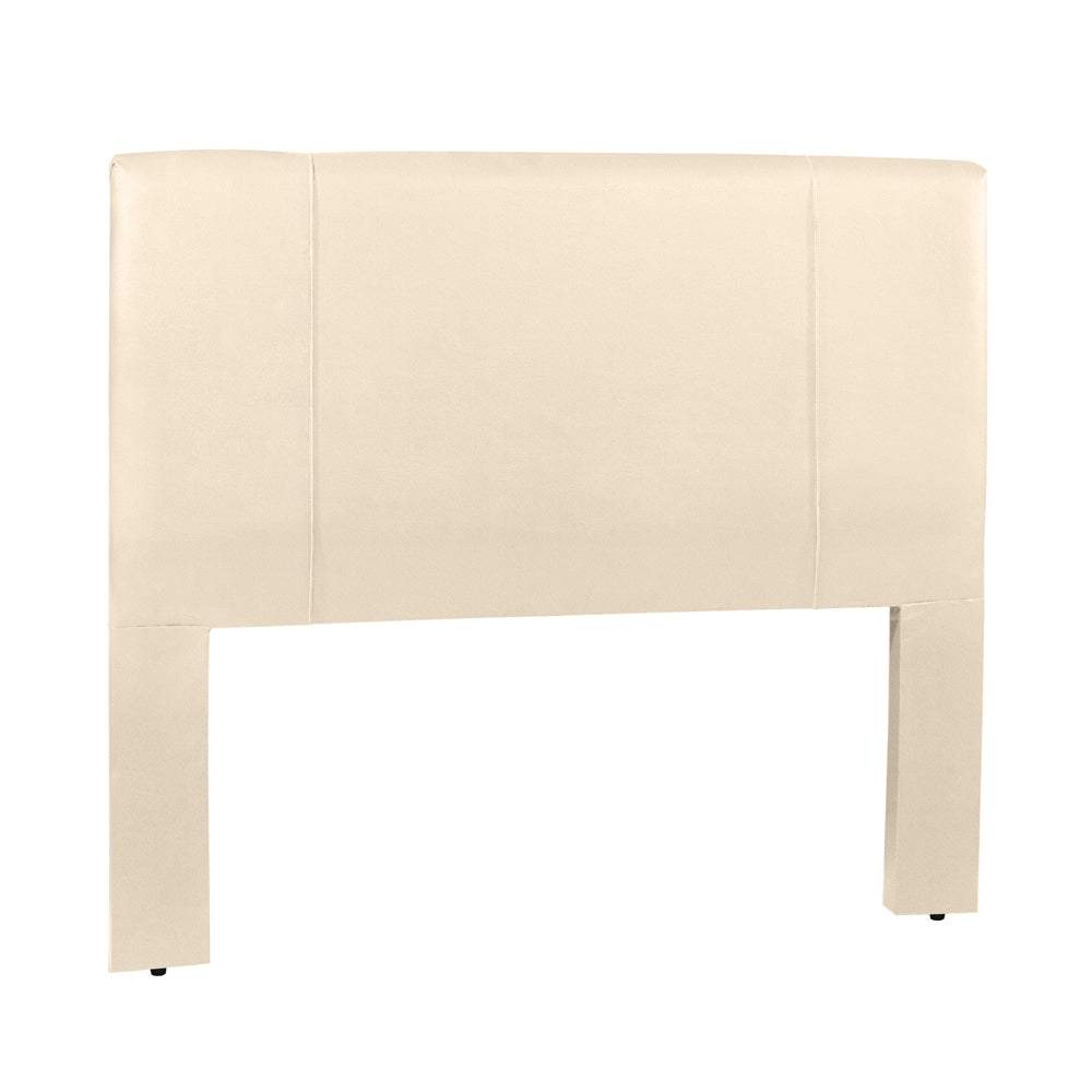 Cabeceira para Cama Box king 195 cm Munique Estrutura em Madeira com Detalhe em Costura - LH Móveis