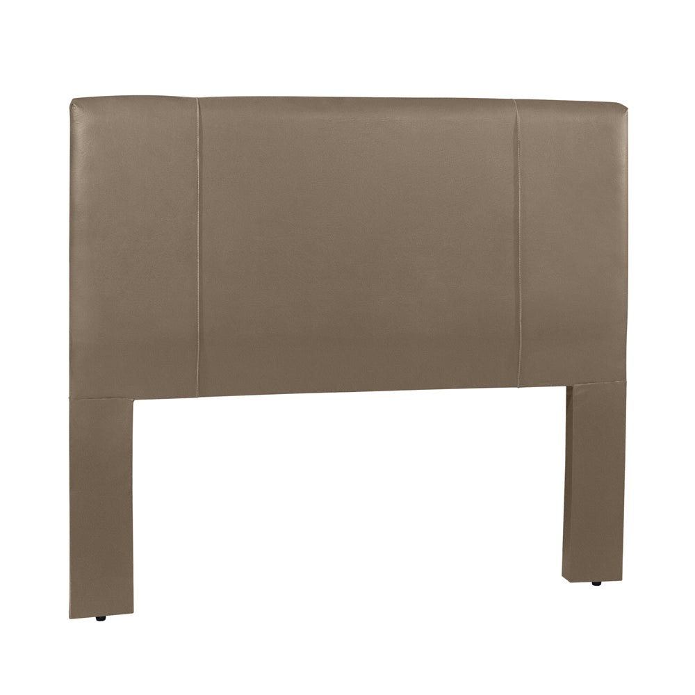 Cabeceira Munique para Cama Box Queen 160 cm com Detalhe em Costura Estrutura em Madeira com Pés - LH Móveis