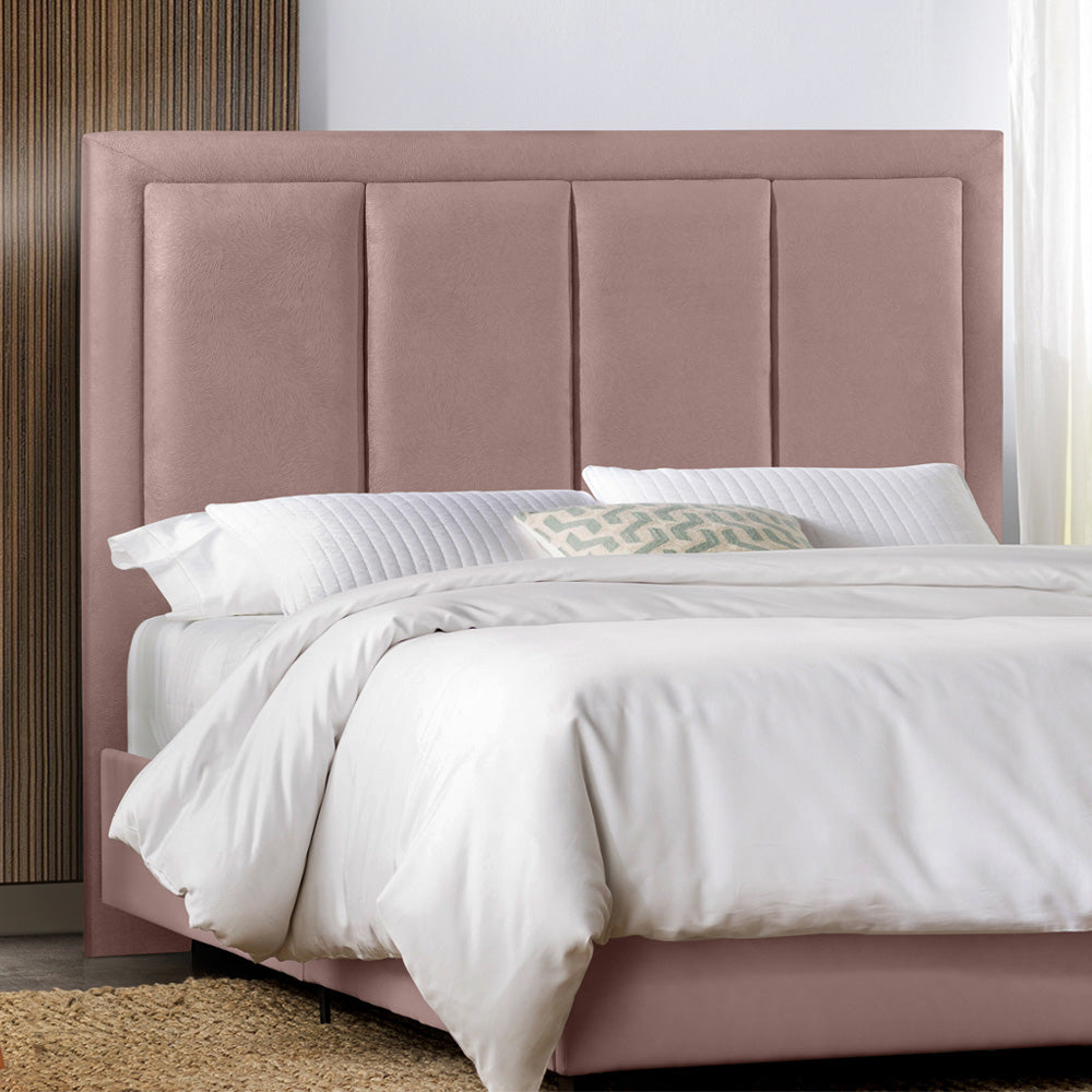 Cabeceira Estofada Luxo para Cama Box Solteiro 90 cm Veneza Várias Cores - LH Móveis