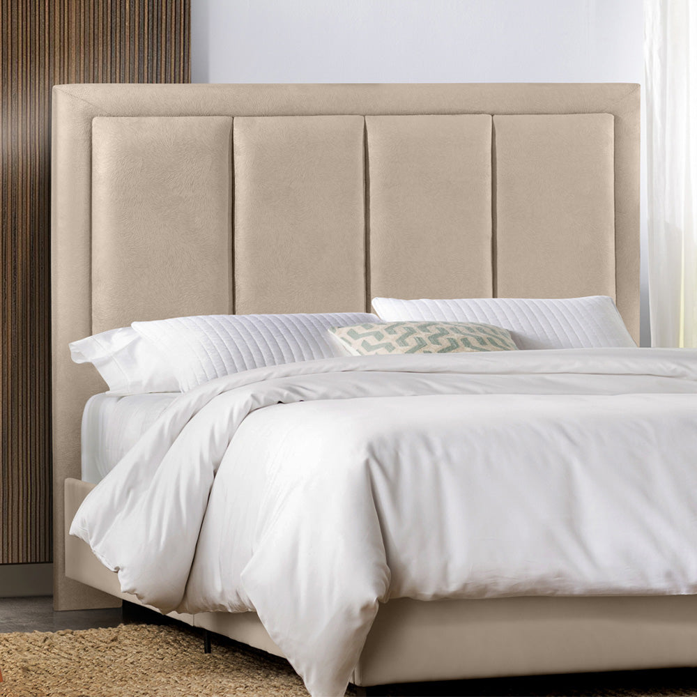 Cabeceira Estofada Luxo para Cama Box Solteiro 90 cm Veneza Várias Cores - LH Móveis