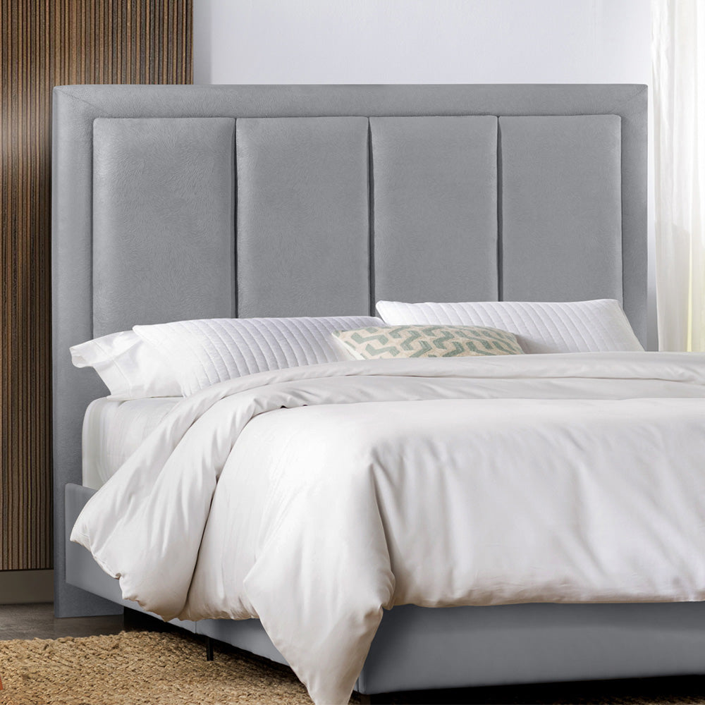 Cabeceira Estofada Luxo para Cama Box Solteiro 90 cm Veneza Várias Cores - LH Móveis