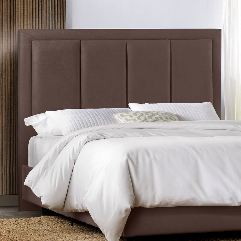 Cabeceira Estofada Luxo para Cama Box Solteiro 90 cm Veneza Várias Cores - LH Móveis
