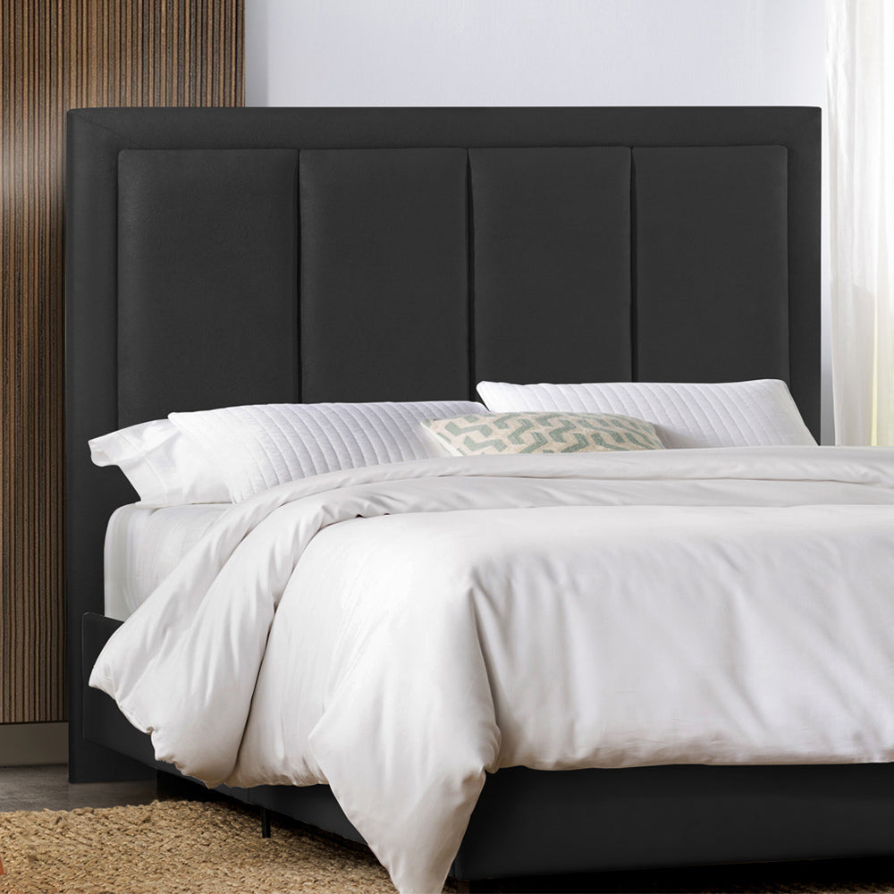 Cabeceira Estofada Luxo para Cama Box Solteiro 90 cm Veneza Várias Cores - LH Móveis