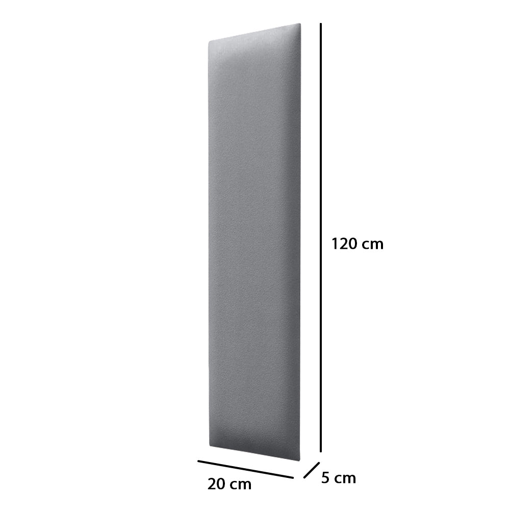 Módulo Estofado Adesivo 120x20cm Cabeceira em Placas Adesivas Unitárias - LH Móveis