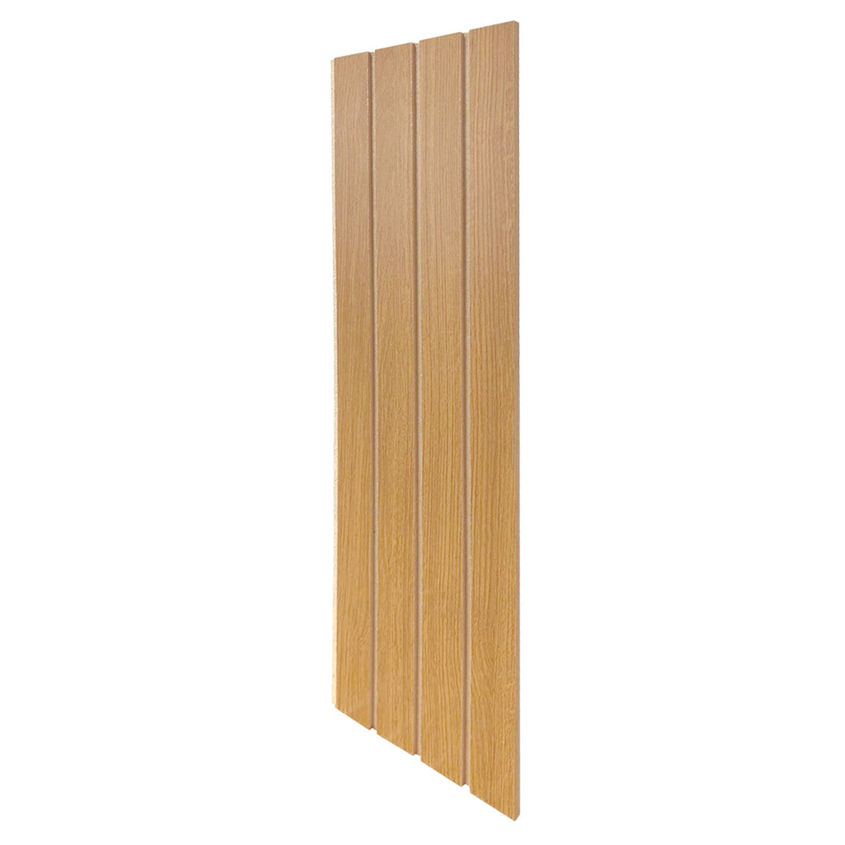 Placa Adesiva em MDF Ripado 53x15 10 Unidades Para Decoração - LH Móveis