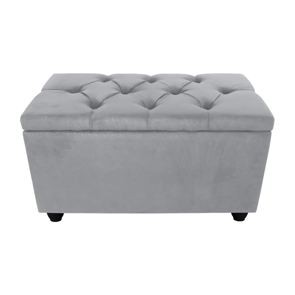 Baú Recamier Capitonê 85cm Para Cama Solteiro Intense Várias Cores - LH Móveis